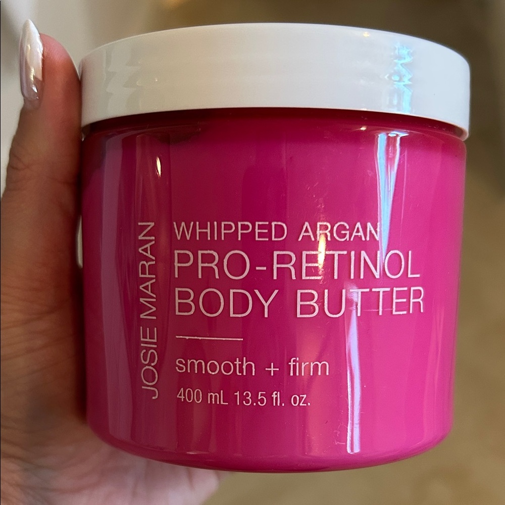 Josie Maran Vibrant Pink Whipped Argan Body Butter